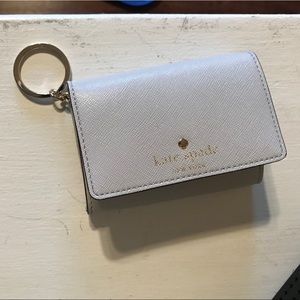 Kate spade wallet with keychain
